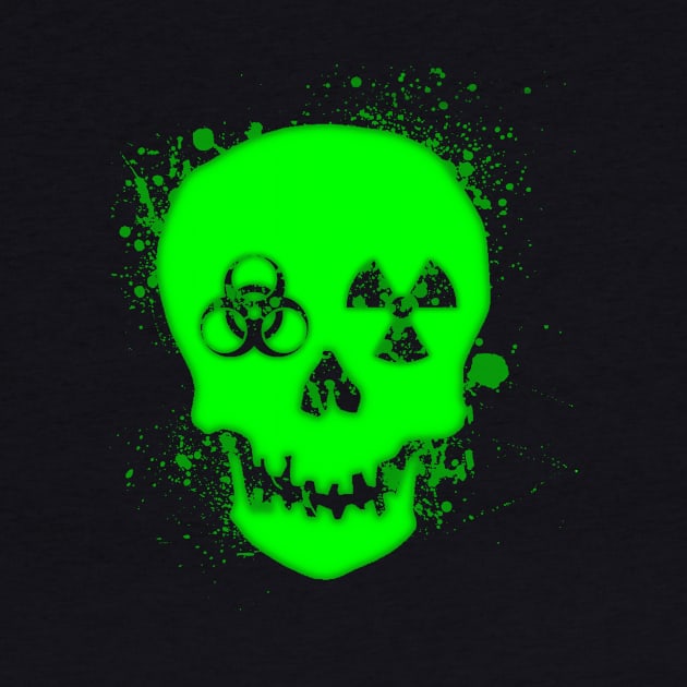 Toxic Skull by GrimDork